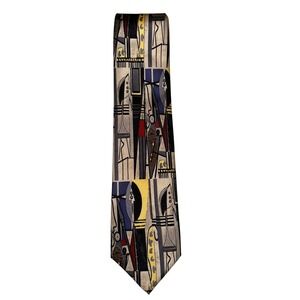 Picasso Painter and His Model 1928 Art‎ Necktie Men's Abstract Novelty Tie A20Q